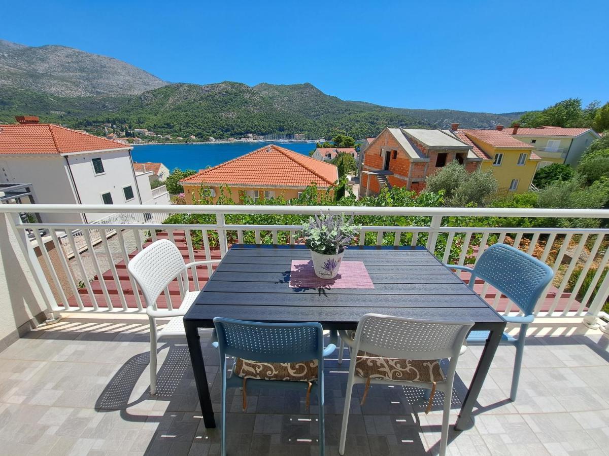 Apartments Sisevic - Comfort Apartments With Balconies And Sea View Slano Exteriér fotografie