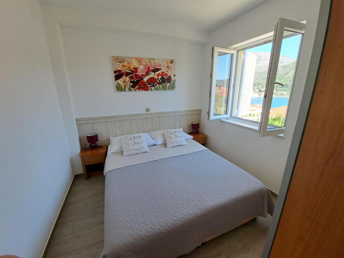 Apartments Sisevic - Comfort Apartments With Balconies And Sea View Slano Exteriér fotografie
