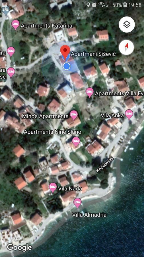 Apartments Sisevic - Comfort Apartments With Balconies And Sea View Slano Exteriér fotografie